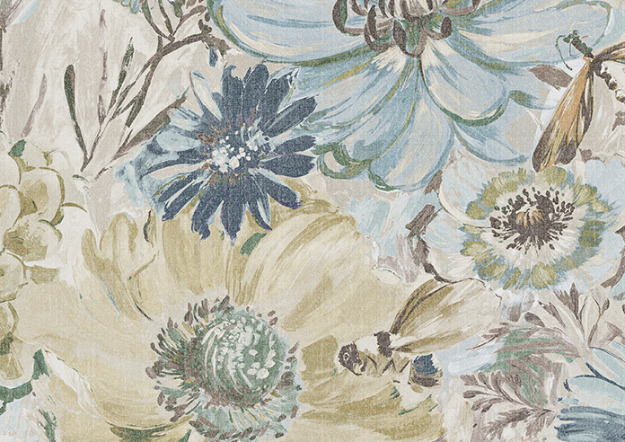 Spring Garden, Seafoam - Made to Measure Curtains - Image 9